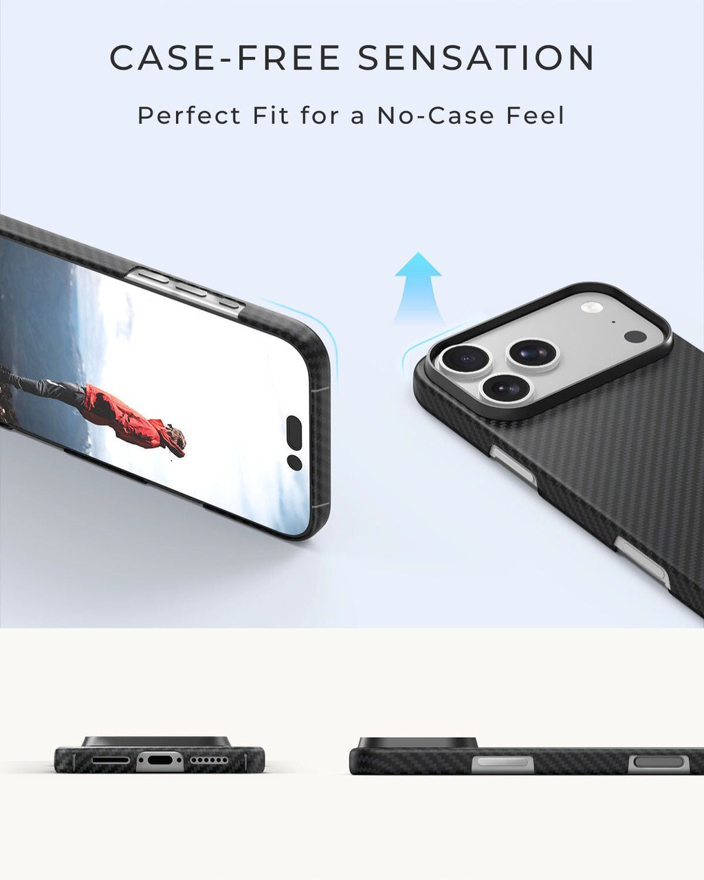 iPhone 17 Pro Case - Super Thin | Aramid Fiber | MagSafe